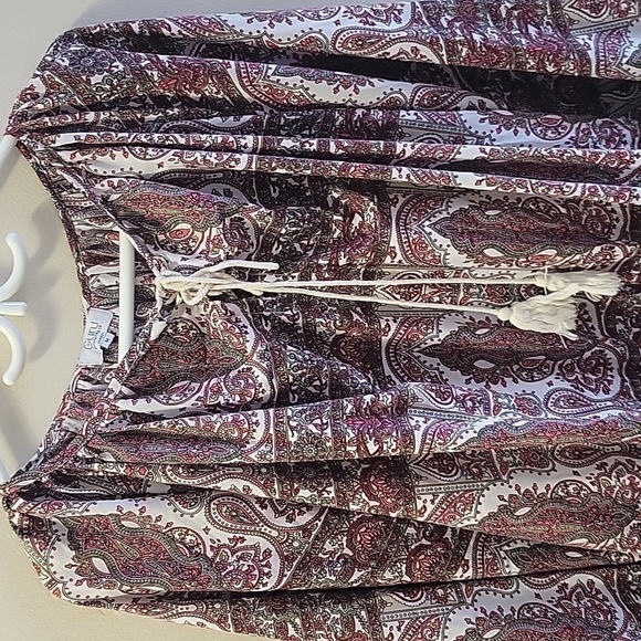 GURU Boho Print Blouse M - Picture 2 of 8